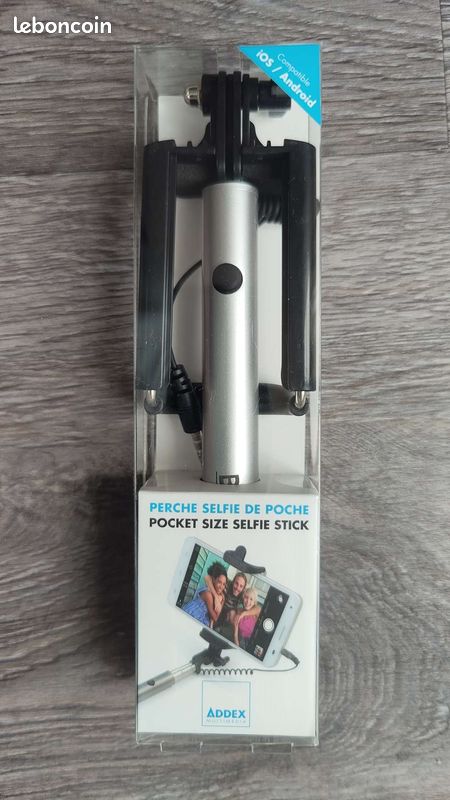 Perche à Selfie De Poche - Léger Et Pratique Pour Tes Photos En Déplacement