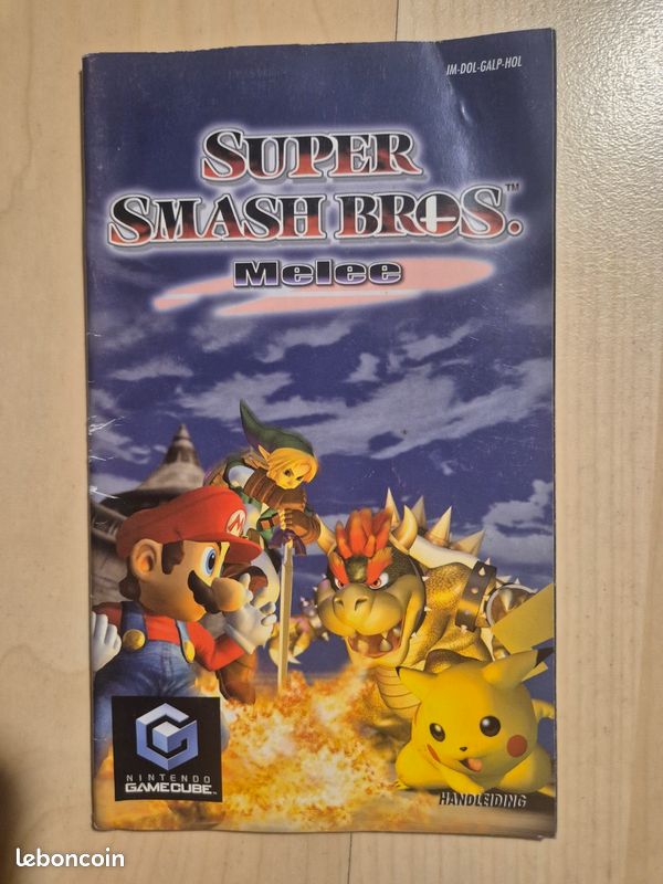 Notice Super Smash Bros. Melee GameCube