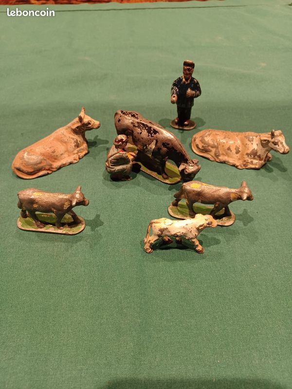 W832 lot barrière plomb quiralu britains CBG autre ferme zoo cloture 67