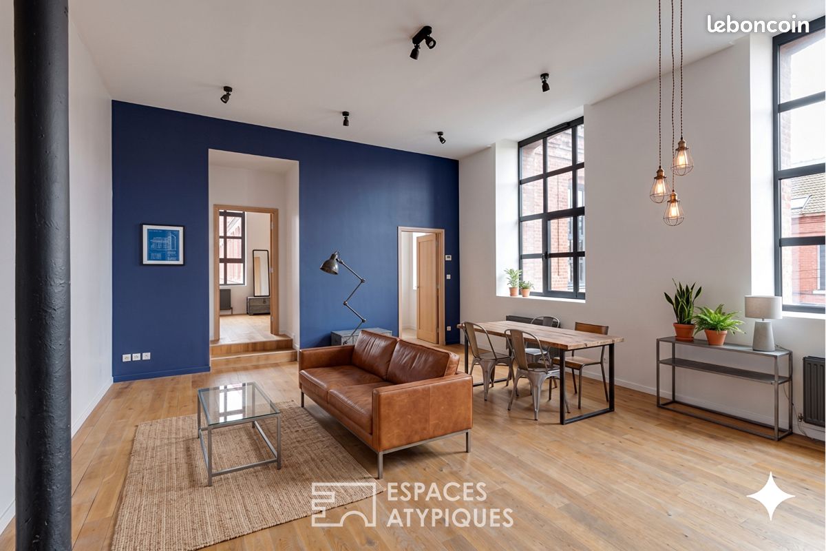 Appartement 3 pièces 74 m² · à Roubaix · 74 m² · 200 000 €