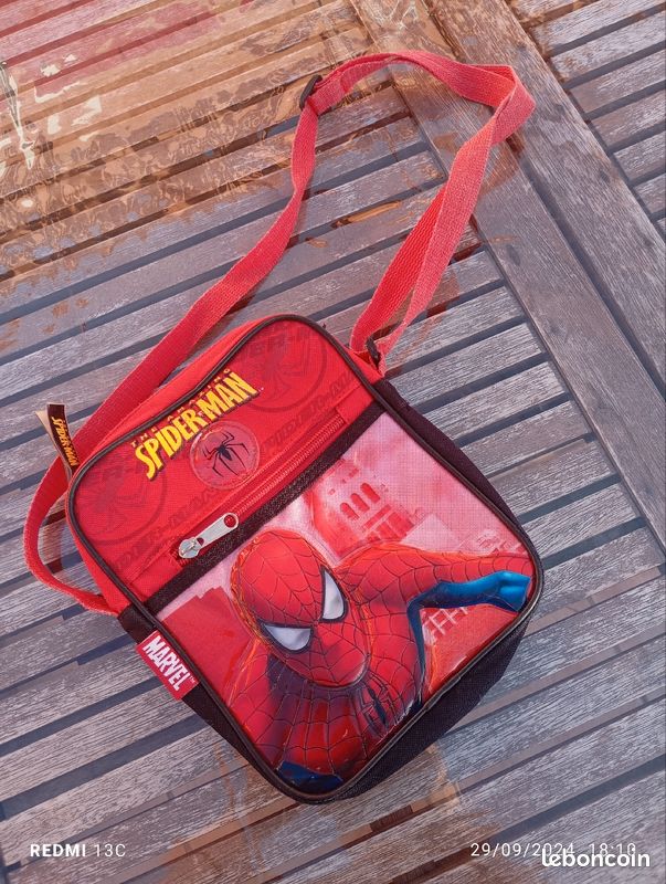 Spider Man Leclerc Cartable Sacoche Spiderman Spider Man Sac