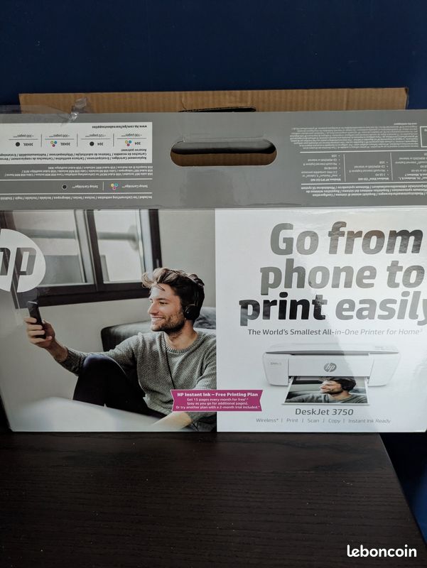 Imprimante Deskjet 3750 (image 3)