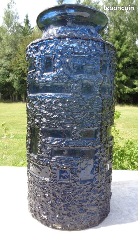Vase D292 – Cobolt – Ruda – Suède (image 1)