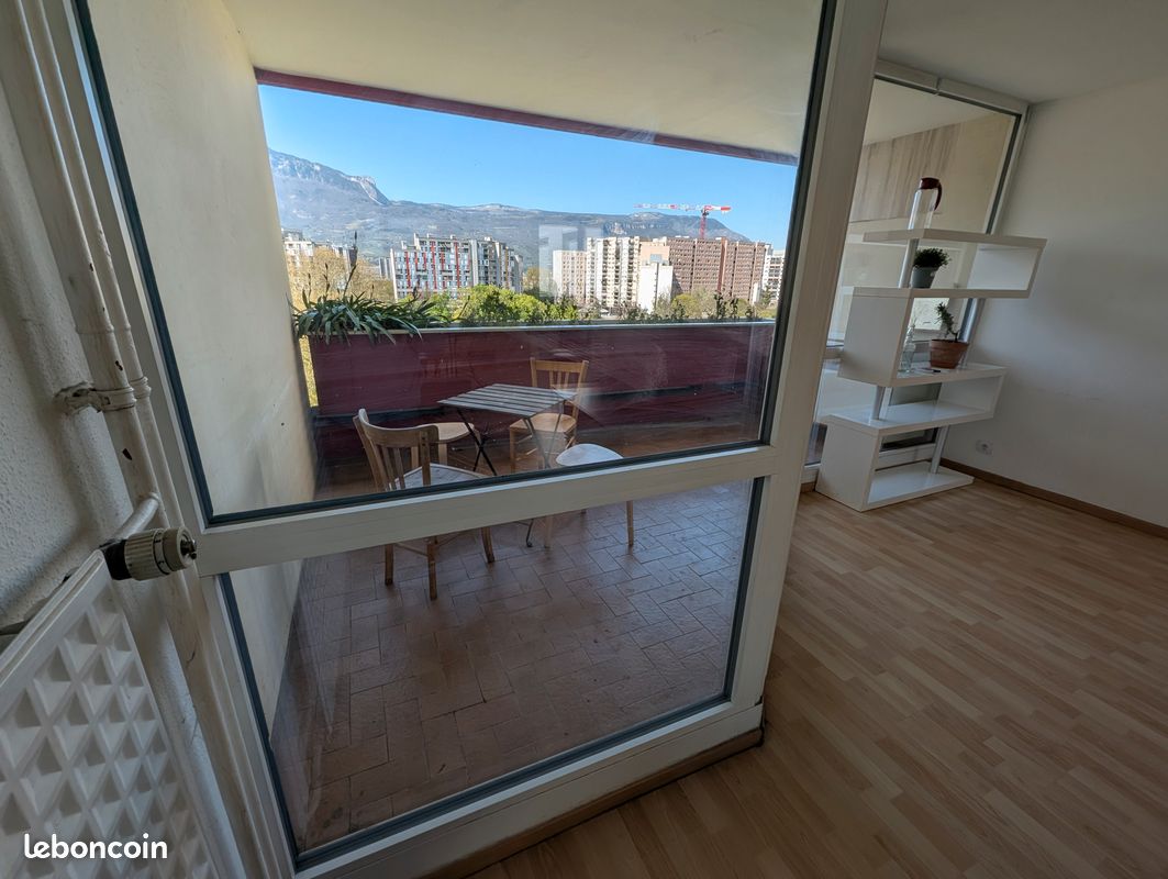 Appartement T3-T4 style Loft étage élevé allée de la Pelouse Grenoble 38100 (image 2)