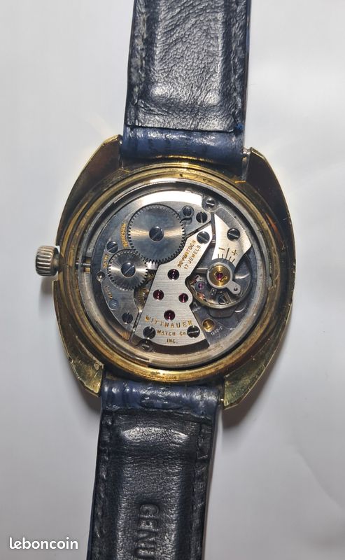 Montre Genevieve Watch Company Wittnauer Geneve Watch Co Swiss UFO