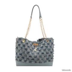 Sac À Bandoulière En Denim Grande Capacité Mode Sac À Main Pour Femmes (image 2)