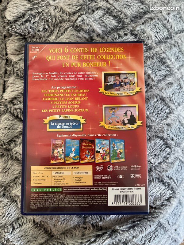 DVD Les 3 petits cochons et autres contes (image 2)