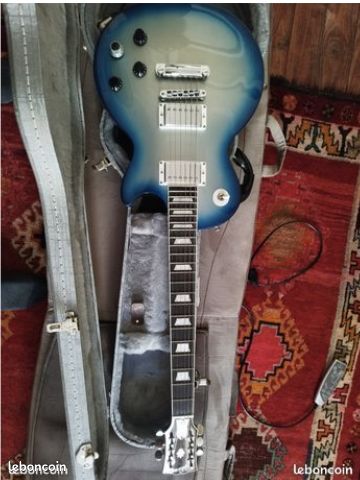 Gibson Les Paul Robot, Limited Blue Silverburst (image 1)