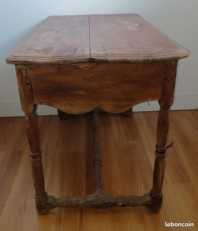 Table bureau en chêne (image 3)