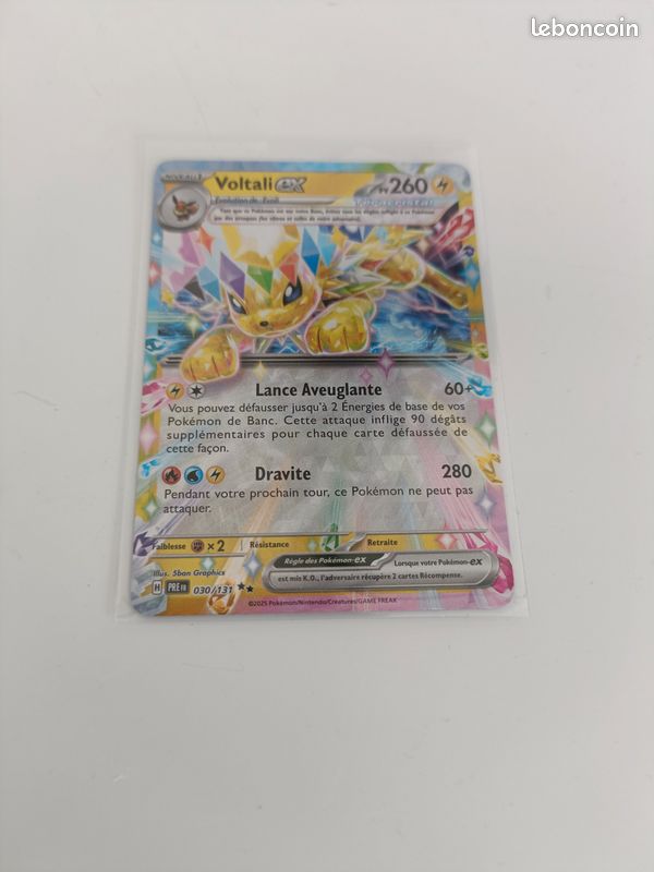 Carte pokemon voltali neuve (image 1)
