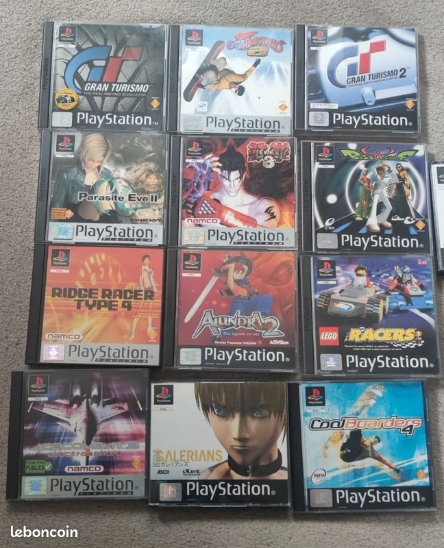 Achetez lot de jeux ps1/ps2 occasion, annonce vente à Issy-les