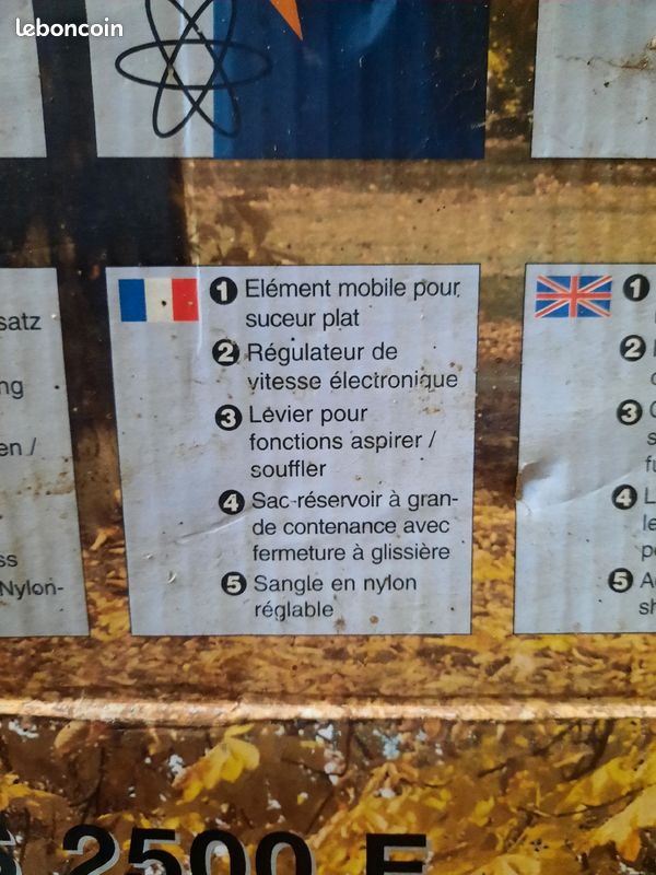 Jardinage souffleur aspirateur (image 2)