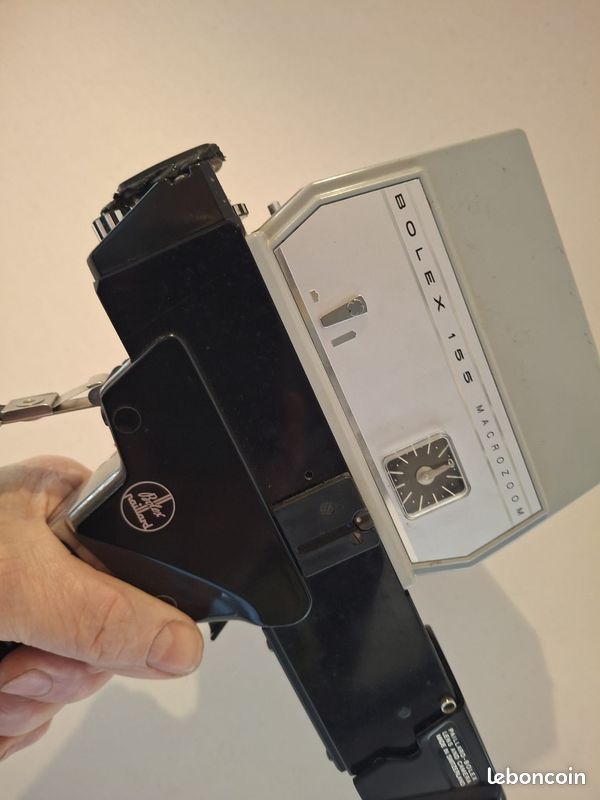 Caméra super 8 " Bolex 7.5 Macrozoom " Marron/Noir/Rouge