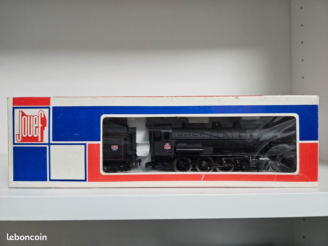 Locomotive à vapeur 140 C (140·C·180) avec son tender 34-X-93 Jouef HO - Collection