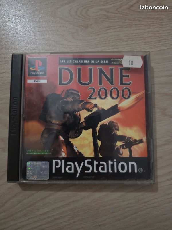 Dune 2000 Sur PS1 – Complet Version Française – Jeu PlayStation Sony