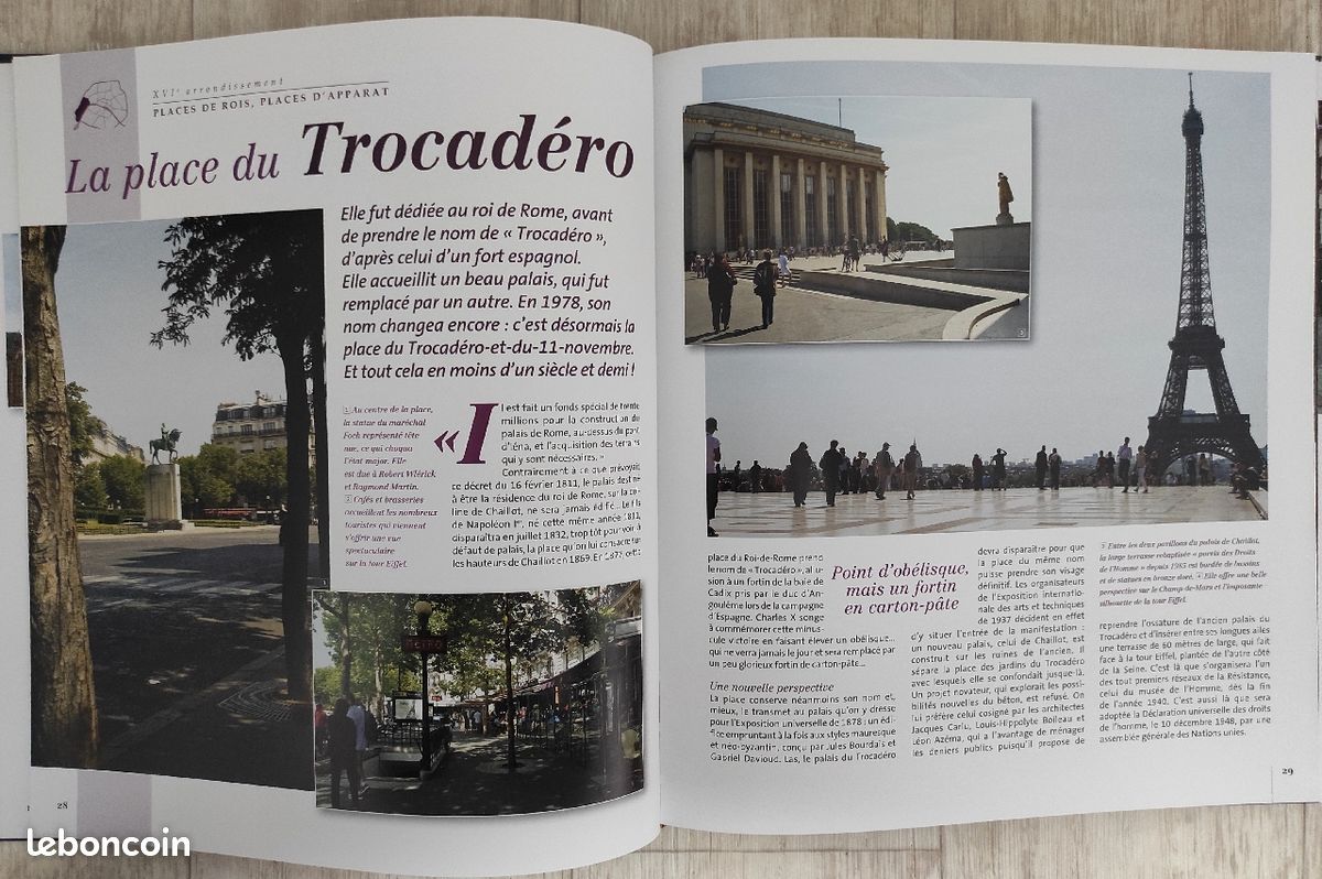 Livre Paris et ses places - Illustré (image 4)