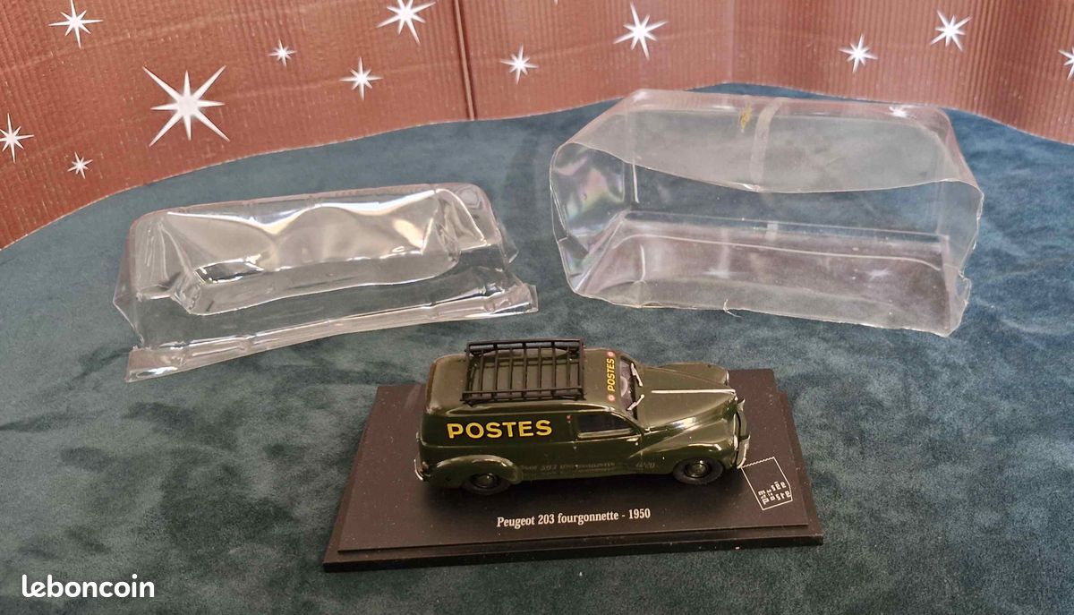 LEADER 2130 1/43 Scale Resin - Peugeot 203 U Fourgonnette 1952 - Grey EUR 68,99 - FR