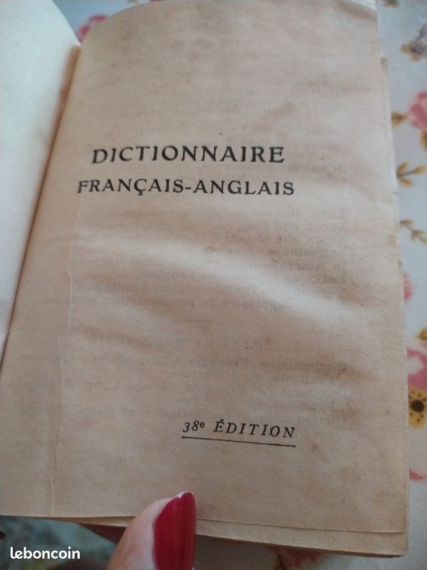 Dictionnaire anglais français (image 10)