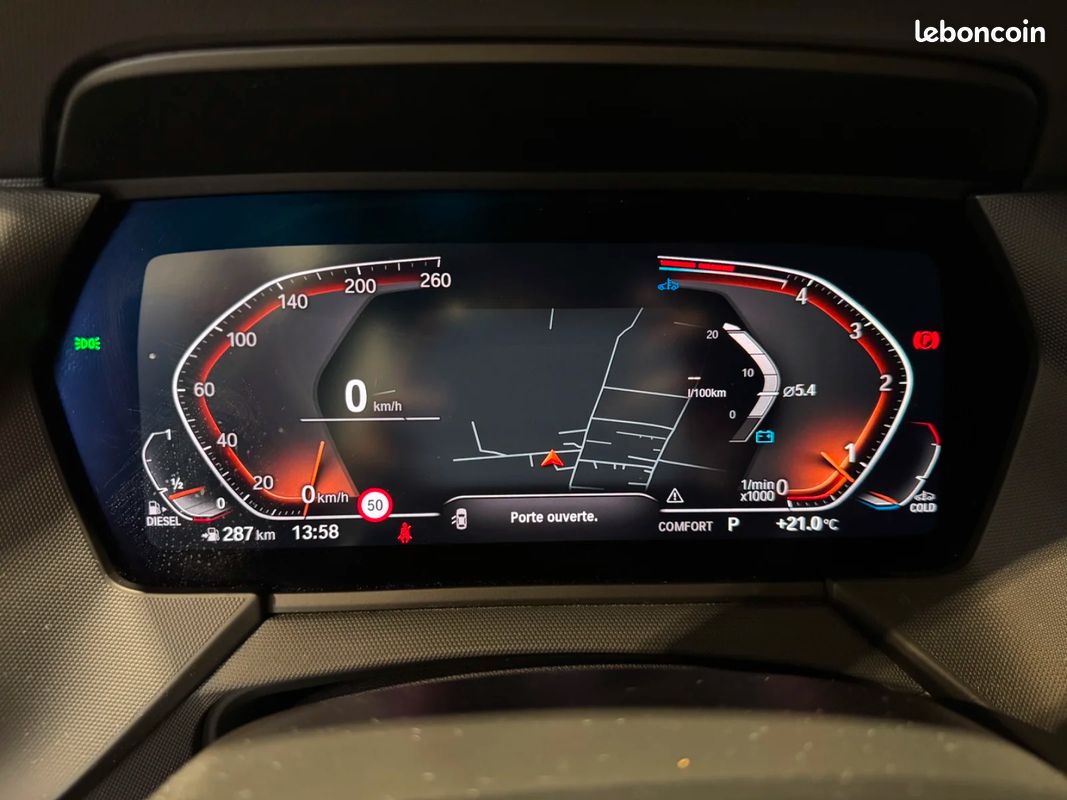 BMW SERIE 2 GRAN COUPE F44 220d 190 ch BVA8 M Sport / Suivi BMW / Sièges + volant chauffant / CarPlay / Caméra (image 20)