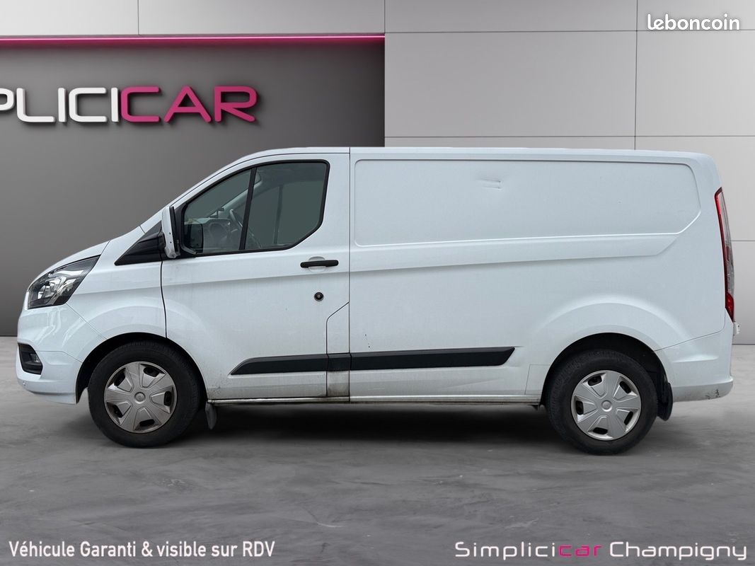 Ford transit custom fourgon 320 l1h1 2.0 ecoblue 130 bva trend business - tva récupérable - carplay - radar av/ar - climatisat (image 9)