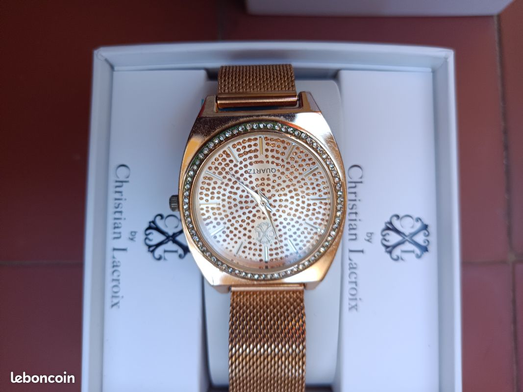 Montre femme neuve Christian Lacroix (image 2)