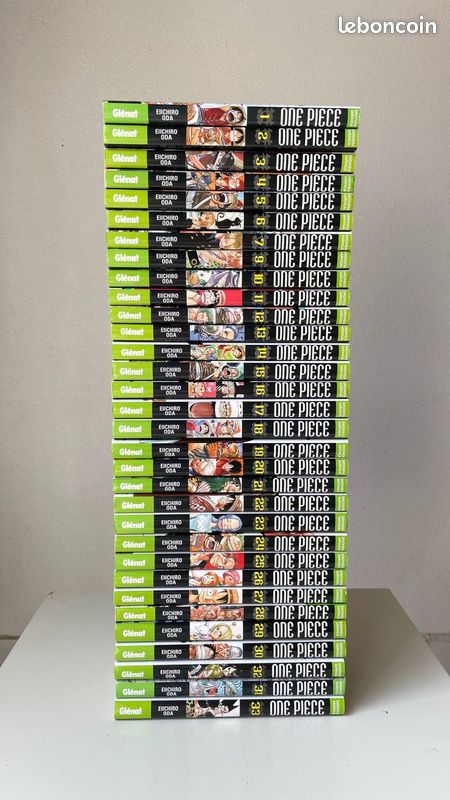 One Piece lot 20 Tomes manga anime comics (image 1)