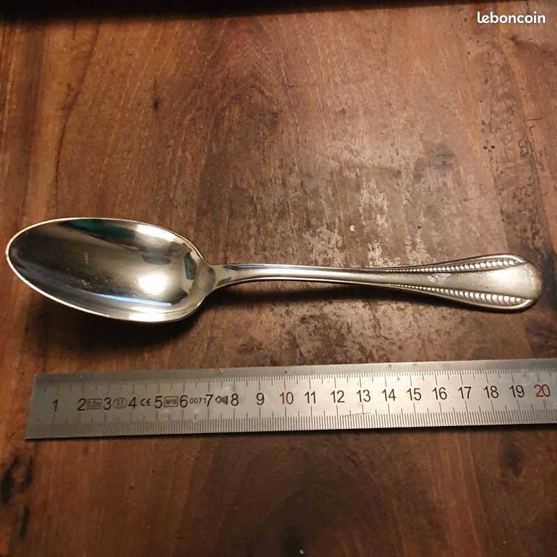 Cuillère à sauce métal argenté - Couverts en ar
