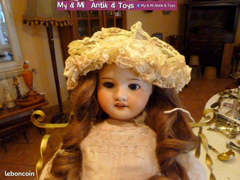 epicerie ancienne poupee fin XIX eme debut XX eme jumeau