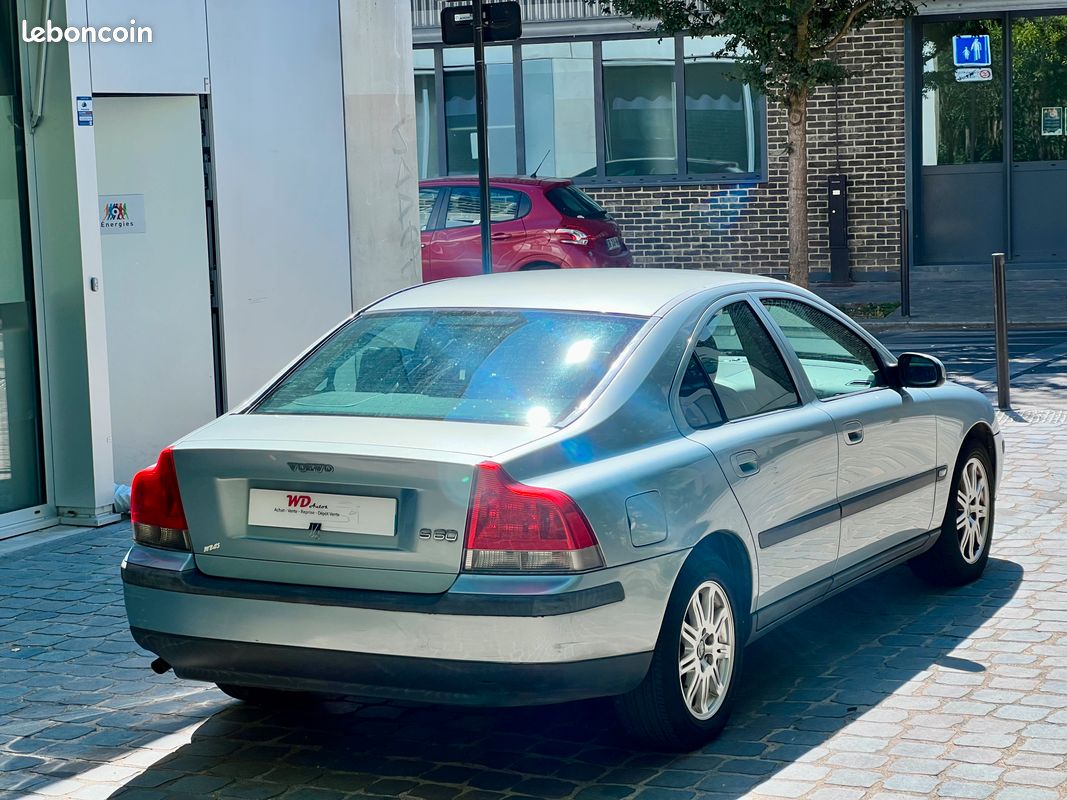 Volvo S60 2.4I 20V 140 CV OPTIMUM BVA SECONDE MAIN GARANTIE 6 MOIS EUROPE AGRÉE VOLVO (image 3)