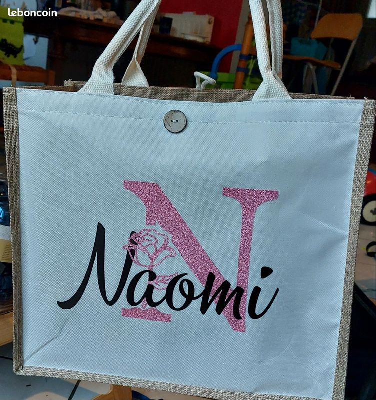 Sac prénom personnalisable (image 1)