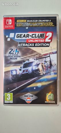 Le Mans Gear Switch Gear Club Unlimited Track Edition (Switch