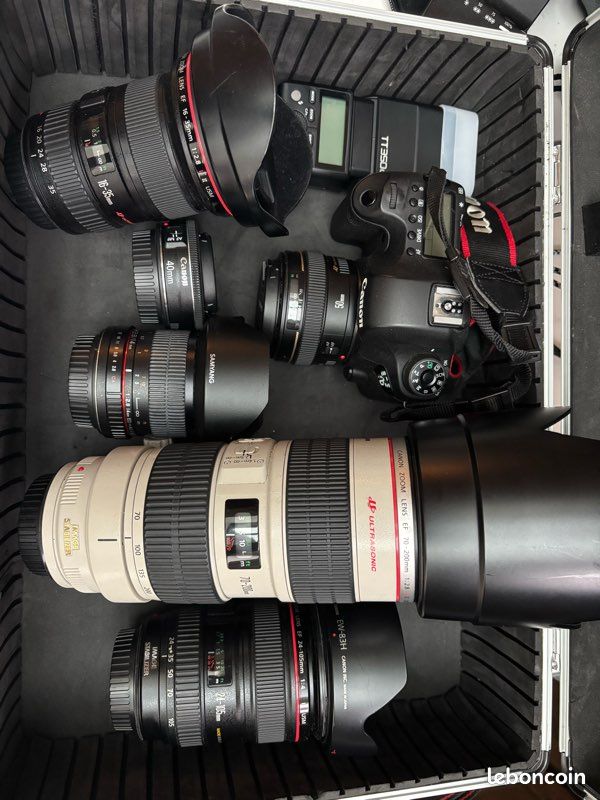 Canon 6D FF, objectifs L, flash (image 1)