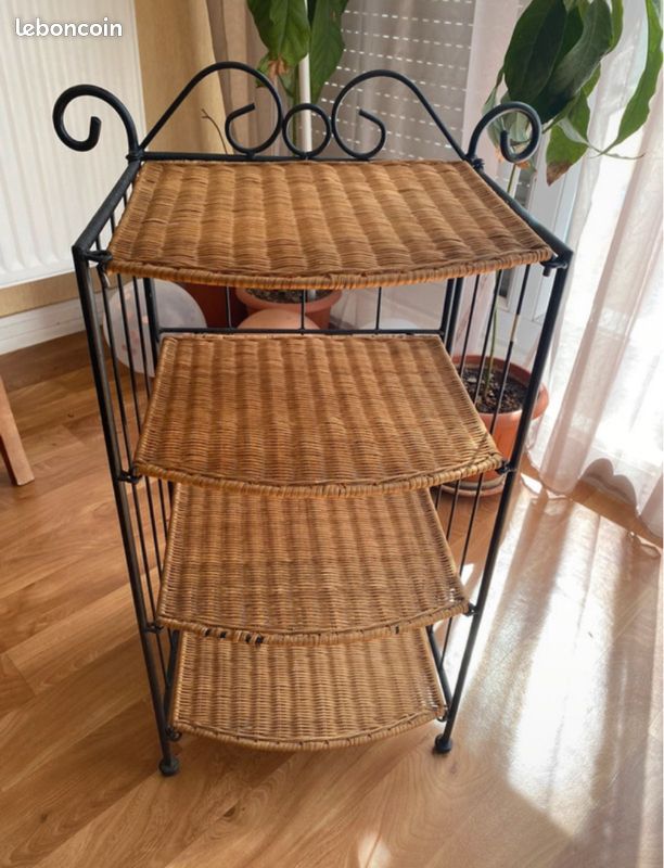 Porte chaussure ou rangement en bois (image 1)