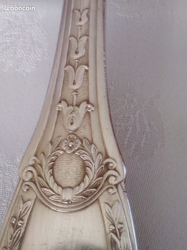 Lot De 2 X 12 Couverts Apollo En Métal Argenté – Fourchettes De Table élégantes Et Intemporelles