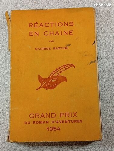[Livre] Réactions en chaîne - Etat correct (image 1)