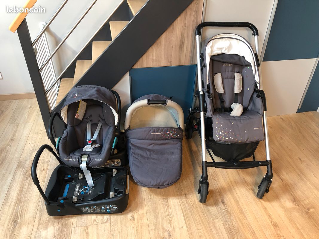 Confort Confetti Poussette Trio Streety Plus Confetti Trio Bébé