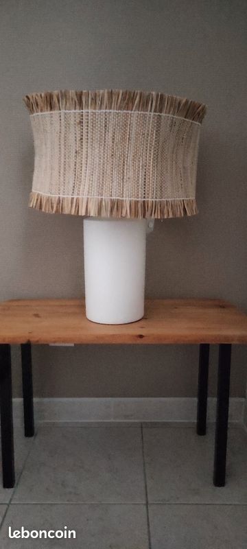 Lampe rotin (image 1)