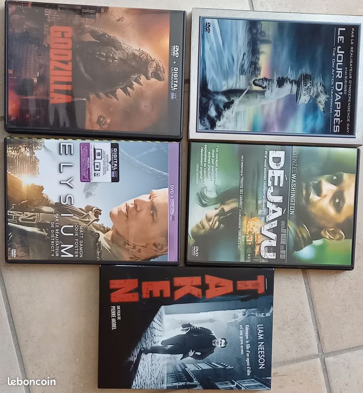 DVD action ou science fiction (image 1)
