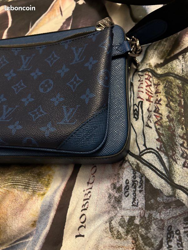 Louis Vuitton Trio Messenger Black autres Cuirs