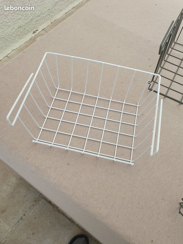 Lot de 3 paniers de rangement dressing (image 2)