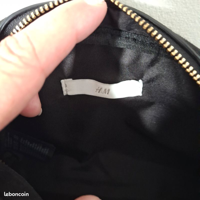 Sac à main bandoulière noir tbe (image 7)
