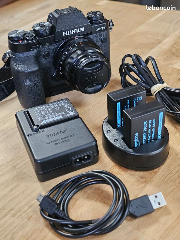 Fujifilm X-T1 + XF 35mm F2 WR + 3 batteries (~600 déclenchements) (image 2)