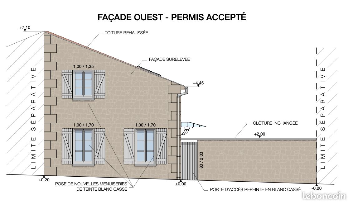 Maison 2 pièces 80 m² · à Saint-Leu-d'Esserent · 80 m² · 89 000 €