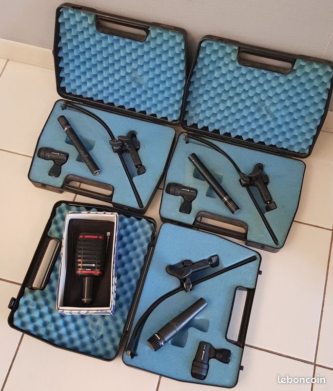 Kit Micros Batterie Shure et Beyerdynamic (image 2)