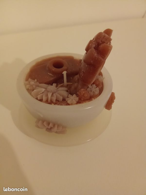 Bougie gourmande caramel (image 10)