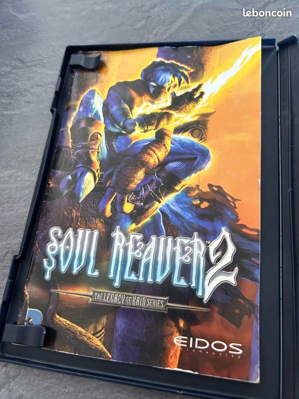 Jeu PS2 Soul Reaver 2 - Version FR - Bon état - Boîtier Et Disque OK - Sans Notice