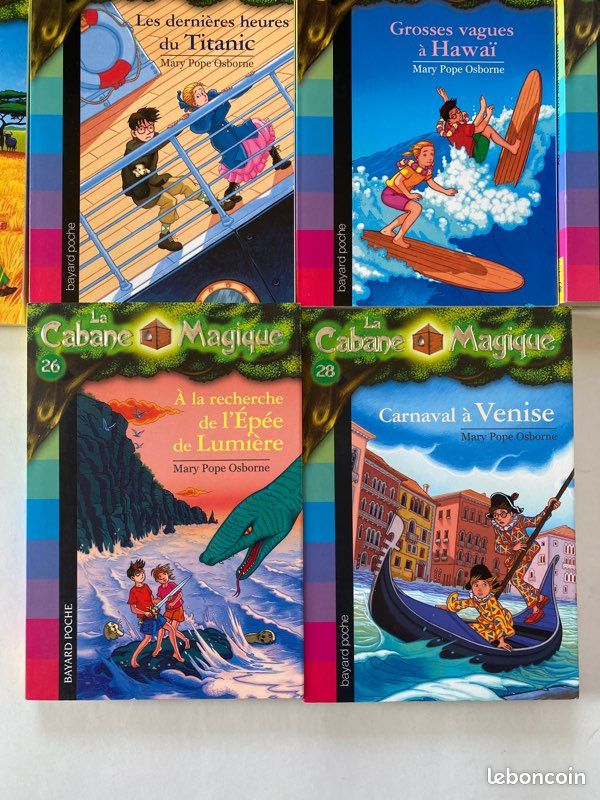 Lot de 10 tomes de la collection La Cabane Magique (image 4)