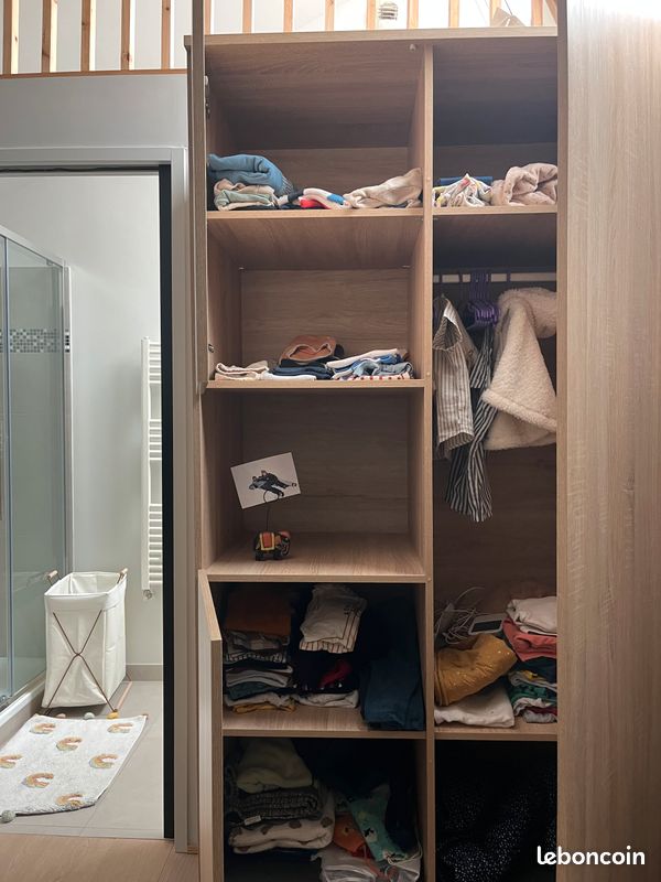 Armoire Sauthon bois clair (image 5)