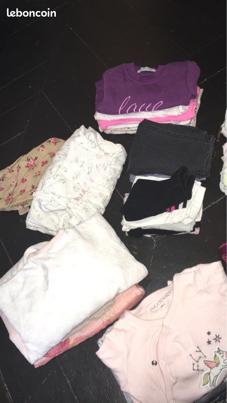Lot vêtements fille mis-saison (6/9 mois) (image 3)