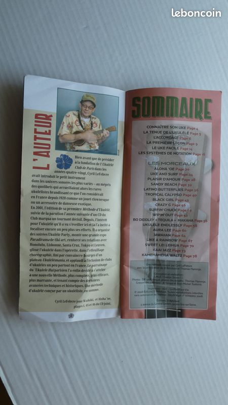 Ukulélé de marque ISSAKU + la méthode par Cyril Lefebvre (image 11)